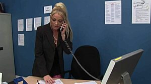 Cindy behr craves office studs fucking her nympho pussy