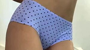 i stuff my plump panties in tight pink teen pussy!