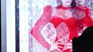 Urvashi Rautela drenched in hot cum tribute