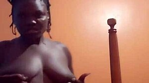 big tits babe slams monster cock in wild rough pounding