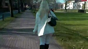 i'm german blonde teen slut naked public flashing tits