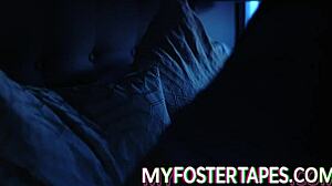 Foster Stepmom Becky Bandini Welcomes Judy Jolie with Brother Sneak Fuck  