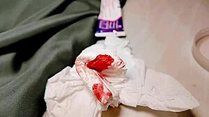 rough doggystyle ffm threesome makes redhead girlfriend squirt hard  