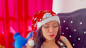 hey kitty dj, squirt that hot colombian pussy for christmas