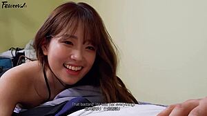 hey my friend's korean sister digs toe sucking vibes