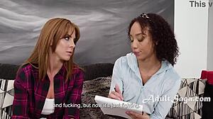 Laundry Dry? Not Alexis Tae's Tongue on Lumi Ray's Wet Pussy!