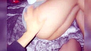 tasty fresh student girl's tender juicy little ass cheeks