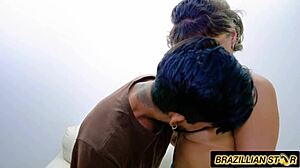 Petite Blonde Cuck Watches Bbc Cowgirl Destroy Skinny Tattoo Slut