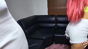 hermanastra's Big Ass Cums Hard in Homemade Anal Explosions