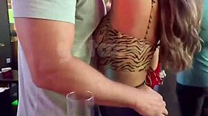 found horny married slut at club cuck watches dogging motel creampie