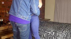 stripper's perfect shaved pussy creampie surprise