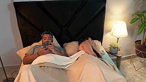 Big Ass Milf Shares Bed And Bounces On Horny Stepson's Cock