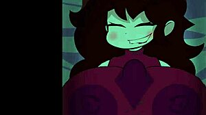 Girlfriend's Massive Tits Bounce in Brutal FNF Titty Fuck Slam