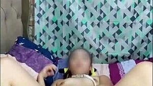 latina fingers pussy to squirting anal creampie