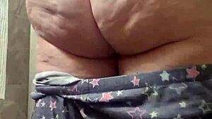 Pawg Lori's Huge Fat Ass Clenches Tight