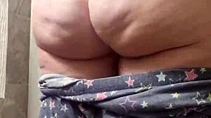 Pawg Lori's Huge Fat Ass Clenches Tight