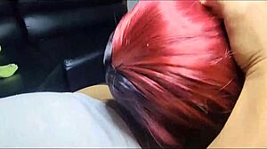 hermanastra's Big Ass Cums Hard in Homemade Anal Explosions