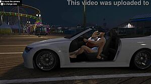 GTA 5 prostitute delivers seductive hooker service game play