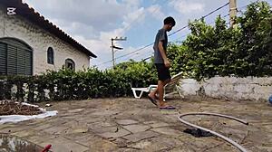 Innocent virgin boy fists my asshole for his slingshot watch full in private!