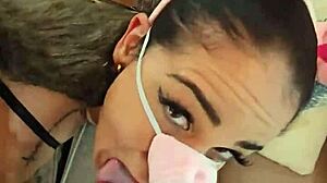 Miss Raquel Feels Naughty Thrills as Little Piggie on Halloween Night