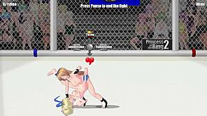 Princess of the Ring 2 Christina vs Mimi Wrestling Catfight