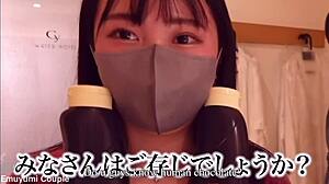 Whoa, Emuyumi's chocolate-drenched Japanese wife grinds reverse cowgirl to wild multiple orgasms!