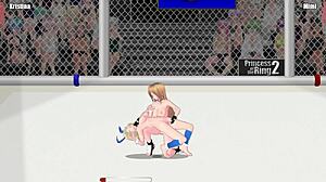 Princess of the Ring 2 Christina vs Mimi Wrestling Catfight