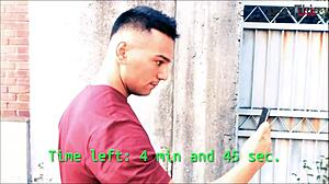 Brunette Big Tits Bombshell Fucked Doggystyle After Rescue