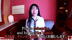 japanese pov tempts with shy asian allure