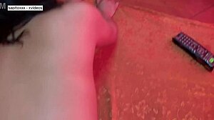 quick fuck with hot skinny girl in seedy motel room