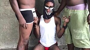 i give deepthroat blowjob to huge black cock homemade