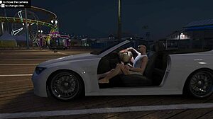 GTA 5 prostitute delivers seductive hooker service game play