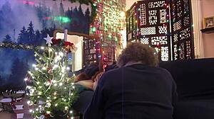 whoops steffi's plaid skirt flips up for that hotwife pussy tease dance