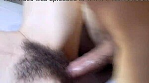 Hairy Wife's Beaver Creampied Up Close Missionary
