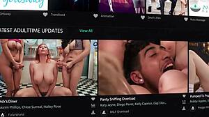 Eliza Ibarra Wears Wrong Glasses in Shower Muff Diving Scene