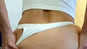 petite candie cross loves my cock facefucking her sloppy ponytail pussy pov