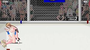 Princess of the Ring 2 Christina vs Mimi Wrestling Catfight