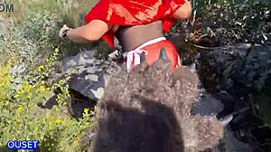 Halloween Big Ass Red Riding Hood Gets Trapped and Fucked by Ferocious Wolf