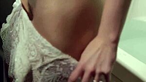 European Hitchhiker Squirts Rough on Big Cock Facial