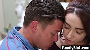 Getting anal lesson from my stepbrother familyslut