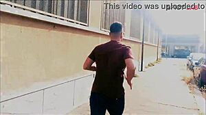 Brunette Big Tits Bombshell Fucked Doggystyle After Rescue