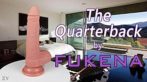 Fukena's Quarterback Dildo Ignites Deep Emotional Silicone Cock Cravings