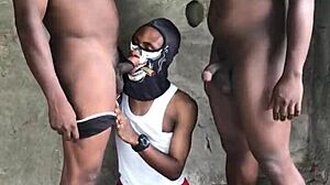 i give deepthroat blowjob to huge black cock homemade