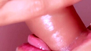 close-up japanese pov blowjob ends in hot cum swallow pt 01