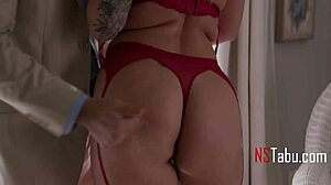 i'm the chubby hotwife taking double penetration from cuck and bull while he watches