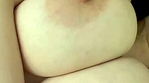 Hot Iranian stepsis accidentally sends big tits masturbation video