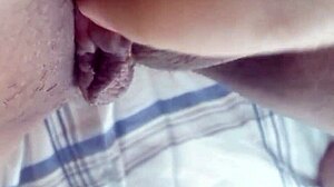 watch her massive clit throb and pulse teasingly on camera