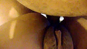 fat guy pounds hairy girlfriend pussy hard