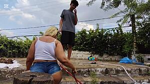 Innocent virgin boy fists my asshole for his slingshot watch full in private!