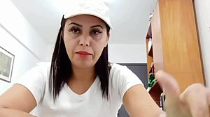 Sarah Rosa Rides Man's Back In Homemade Voyeur Vlog